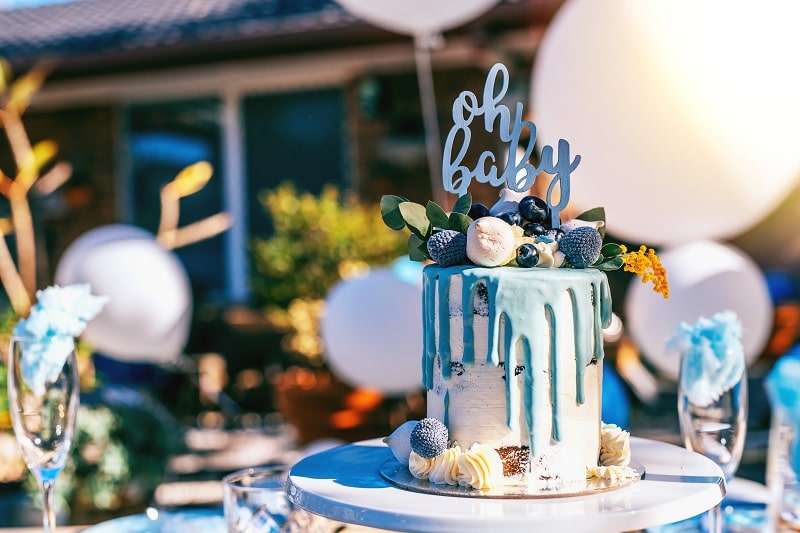 Schöne Babyparty Tortendeko entwerfen