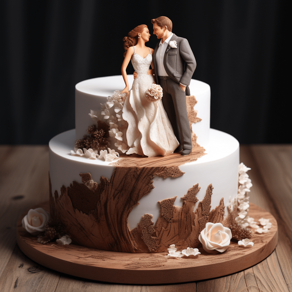 Tortendeko Hochzeit - mit Liebe und Individualität-min