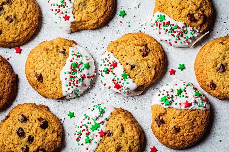 Zuckerstreusel für Weihnachten - die perfekte Dekoration