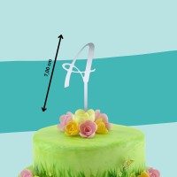 Cake Topper spiegel A Maße