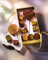 Pralinen mit Transferfolie