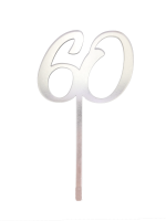 Cake-Topper 60 Spiegel