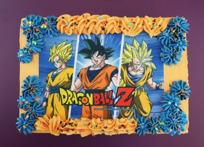 Dragon Ball Tortenaufleger zuckerfrei
