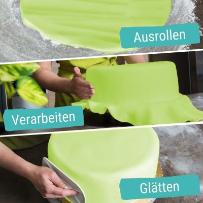 Ausrollfondant Grün 250g