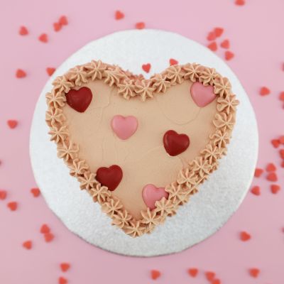 Süßer Valentinstag-Bento-Kuchen