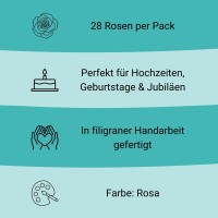 Feinzuckerrosen rosa Fakts