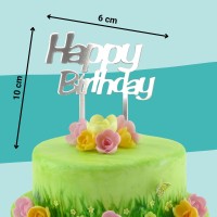 Cake-Topper "Happy Birthday" Spiegel Maße