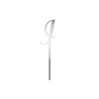 Cake Topper spiegel J