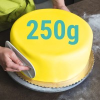 Farbiger Fondant gelb 250g