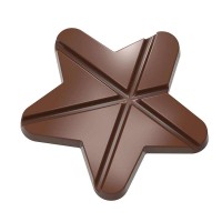 Schokoladentafel Stern
