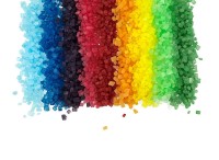 Kristallzucker regenbogen