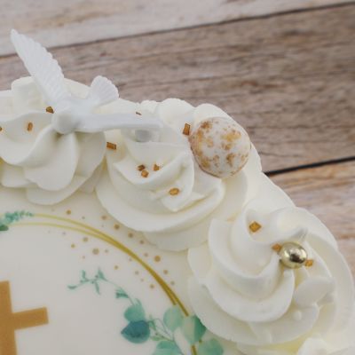 kommmunion torte detail
