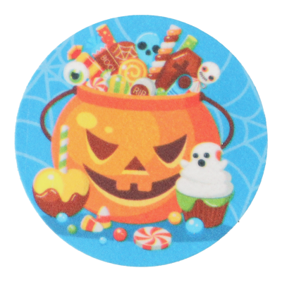 6 x Halloween-Tortenaufleger, ca. 58 mm