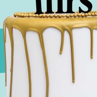 Top Choc Drip Cake Gold Zoom
