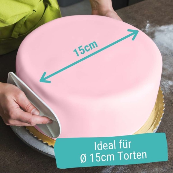 Farbiger Fondant rosa 4 x 250g