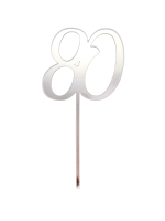 Cake-Topper 80 Spiegel