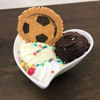 bedruckte Eiswaffeln Fußball 1000 Stück