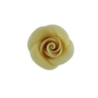 12 Marzipanrosen, Natur, 44 mm