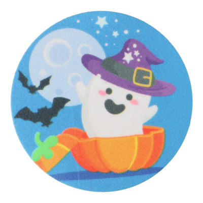 6 x Halloween-Tortenaufleger, ca. 58 mm