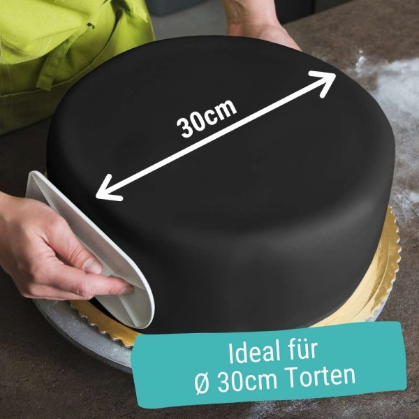 Schwarzer Fondant 4 x 250g