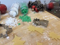 Weihnachtskekse Sternschnuppe