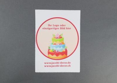 Fototorte Papier "Easyprint" A4 25 Stck