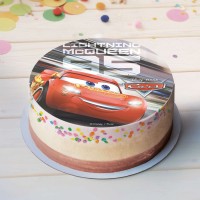 Tortenaufleger Cars