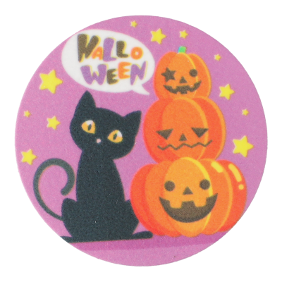 6 x Halloween-Tortenaufleger, ca. 58 mm