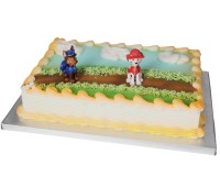 Tortendekoration Paw Patrol mit Tortenplatte