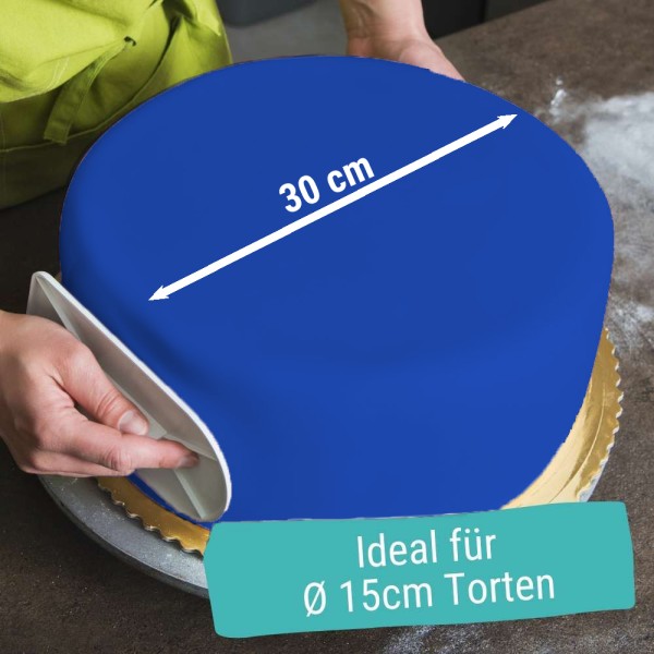 Farbiger Fondant blau 4 x 250g