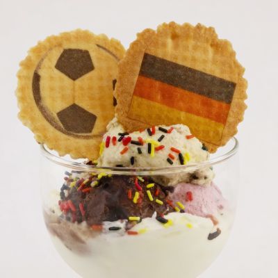 bedruckte Eiswaffeln Deutschland 1000 Stück