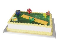 Motivtorte Schulanfang mit gelbem Lineal