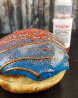 Berliner blau mit Kupfer Pump Puder