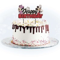 Cake Topper Mickey & Minnie Papier 17,5x15cm