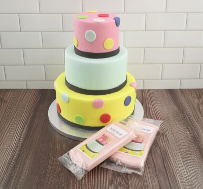 Ausrollfondant Rosa 250g