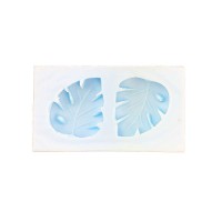 Silikonform Blatt Philodendron 4 x 3,5cm