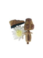 Silikonform Wanderutensilien