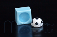 Silikonform Fußball