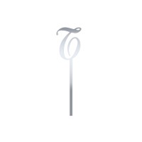 Cake Topper spiegel T